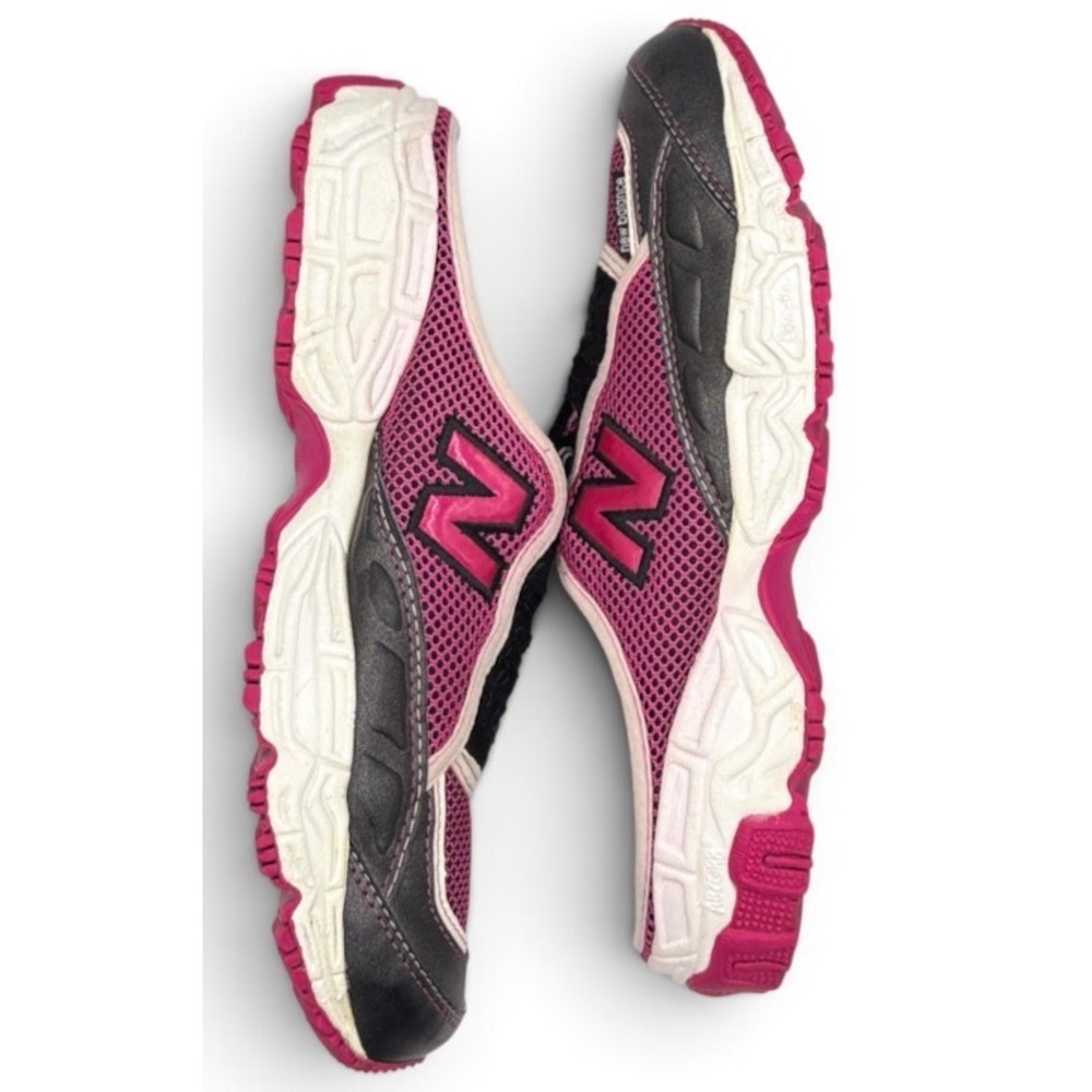 New Balance 801 Women 8 D Wide Pink Ribbon Slip On Mule Walking Shoe Gray W801PR - Picture 7 of 10